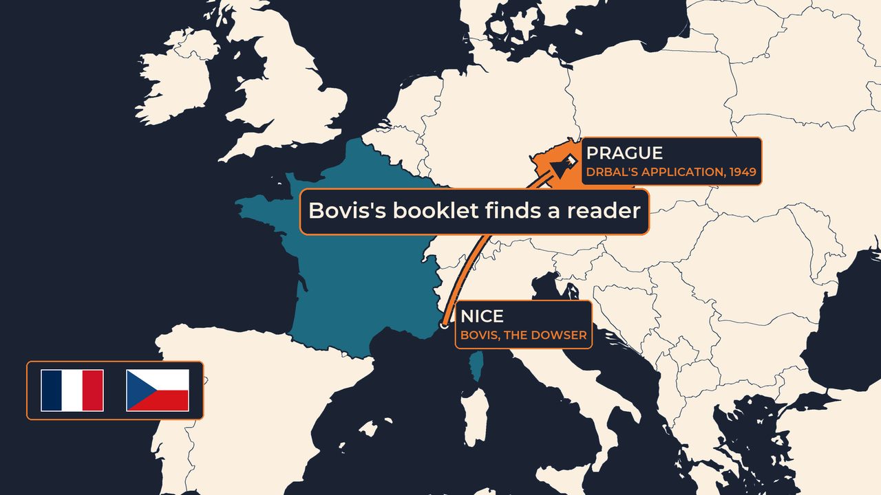 Map: France to Czechia