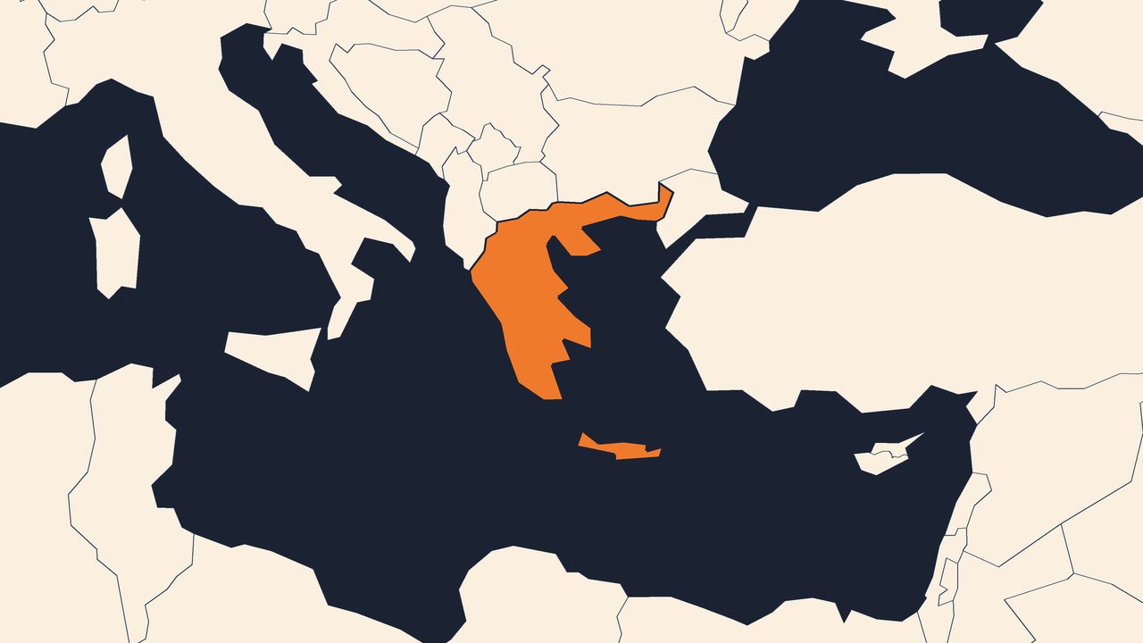 Map: Greece